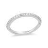 Thumbnail Image 1 of Enchanted Disney Princess 1/5 CT. T.W. Diamond Band in 14K White Gold