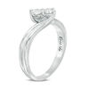 Thumbnail Image 1 of Ever Us® 1/3 CT. T.W. Two-Stone Diamond Bypass Ring in 14K White Gold