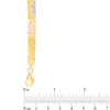 Thumbnail Image 2 of Made in Italy 11.0mm Rose Omega Chain Necklace in Sterling Silver with 14K Two-Tone Gold Plate - 17"