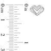 Thumbnail Image 3 of The Kindred Heart from Vera Wang Love Collection Mini Stud Earrings in Sterling Silver
