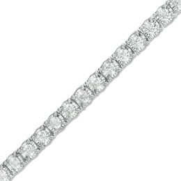 3 CT. T.W. Diamond Tennis Bracelet in 14K White Gold - 7.25&quot;
