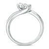 Thumbnail Image 3 of Ever Us® 1/4 CT. T.W. Two-Stone Diamond Bypass Ring in 14K White Gold