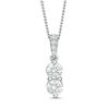 Thumbnail Image 1 of Ever Us® 1/2 CT. T.W. Two-Stone Diamond Pendant in 14K White Gold - 19"