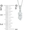 Thumbnail Image 2 of Ever Us® 1/2 CT. T.W. Two-Stone Diamond Pendant in 14K White Gold - 19"