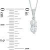 Thumbnail Image 3 of Ever Us® 1/2 CT. T.W. Two-Stone Diamond Pendant in 14K White Gold - 19"