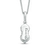 Thumbnail Image 1 of Ever Us® 1 CT. T.W. Two-Stone Diamond Pendant in 14K White Gold - 19"