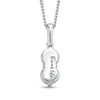 Thumbnail Image 2 of Ever Us® 1 CT. T.W. Two-Stone Diamond Pendant in 14K White Gold - 19"