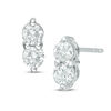 Ever Us® 5/8 CT. T.W. Two-Stone Diamond Stud Earrings in 14K White Gold