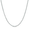 Thumbnail Image 0 of 035 Gauge Rope Chain Necklace in Sterling Silver - 20"