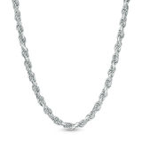 アクセサリー plllllleeeasse silver chain necklace 050 Gauge Rope Chain Necklace in Sterling Silver - 24&quot