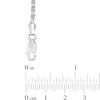 Thumbnail Image 3 of 050 Gauge Rope Chain Necklace in Sterling Silver - 24"