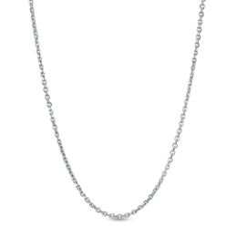 035 Gauge Cable Chain Necklace in Sterling Silver - 18&quot;