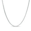 Thumbnail Image 0 of 014 Gauge Box Chain Necklace in Sterling Silver - 22"