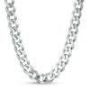 Thumbnail Image 0 of 6.5mm Curb Chain Necklace in Sterling Silver - 22"
