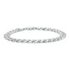 Thumbnail Image 2 of 7.8mm Curb Chain Necklace in Sterling Silver - 24"