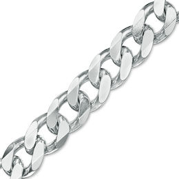 7.8mm Curb Chain Bracelet in Sterling Silver - 8.5&quot;