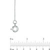 Thumbnail Image 2 of 0.55mm Box Chain Necklace in 14K White Gold - 18"