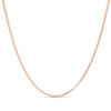 Thumbnail Image 0 of 050 Gauge Box Chain Necklace in 14K Rose Gold - 18"