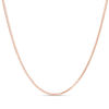Thumbnail Image 1 of 050 Gauge Box Chain Necklace in 14K Rose Gold - 18&quot;