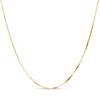 Thumbnail Image 1 of 0.55mm Box Chain Necklace in Solid 14K Gold - 18"