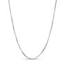 Thumbnail Image 1 of 0.55mm Box Chain Necklace in 14K White Gold - 20"