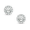Thumbnail Image 0 of 1/4 CT. T.W. Diamond Frame Earring Jackets in 14K White Gold