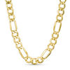 Thumbnail Image 1 of 5.0mm Figaro Chain Necklace in 14K Gold - 24"