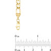 Thumbnail Image 2 of 5.0mm Figaro Chain Necklace in 14K Gold - 24"