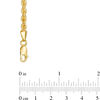 Thumbnail Image 3 of 025 Gauge Rope Chain Bracelet in 14K Gold - 8.5"