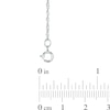 Thumbnail Image 3 of 030 Gauge Diamond-Cut Singapore Chain Necklace in 14K White Gold - 20"