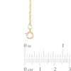 Thumbnail Image 3 of 025 Gauge Diamond-Cut Singapore Chain Necklace in 14K Gold - 18"