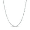 Thumbnail Image 1 of 025 Gauge Singapore Chain Necklace in 14K White Gold - 18"
