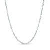 Thumbnail Image 0 of 025 Gauge Singapore Chain Necklace in 14K White Gold - 18"