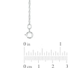 Thumbnail Image 3 of 025 Gauge Singapore Chain Necklace in 14K White Gold - 18"