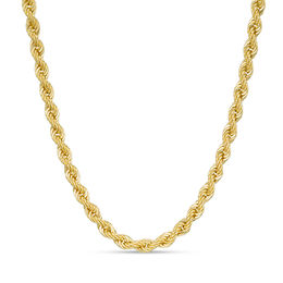 020 Gauge Rope Chain Necklace in 14K Gold - 22&quot;