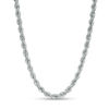 Thumbnail Image 1 of 020 Gauge Rope Chain Necklace in 14K White Gold - 22"