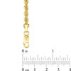 Thumbnail Image 1 of 025 Gauge Rope Chain Necklace in 14K Gold - 24"