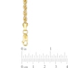 Thumbnail Image 2 of 025 Gauge Rope Chain Necklace in 14K Gold - 22"