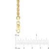 Thumbnail Image 3 of 025 Gauge Rope Chain Necklace in 14K Gold - 22"