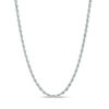 Thumbnail Image 0 of 012 Gauge Rope Chain Necklace in 14K White Gold - 18"