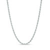 Thumbnail Image 1 of 012 Gauge Rope Chain Necklace in 14K White Gold - 18"