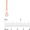 Thumbnail Image 2 of 012 Gauge Rope Chain Necklace in 14K Rose Gold - 18"