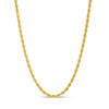 Thumbnail Image 1 of 012 Gauge Rope Chain Necklace in 14K Gold - 20"