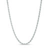 Thumbnail Image 0 of 012 Gauge Rope Chain Necklace in 14K White Gold - 20"