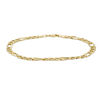 Thumbnail Image 2 of 5.0mm Figaro Chain Bracelet in 14K Gold - 8.5"