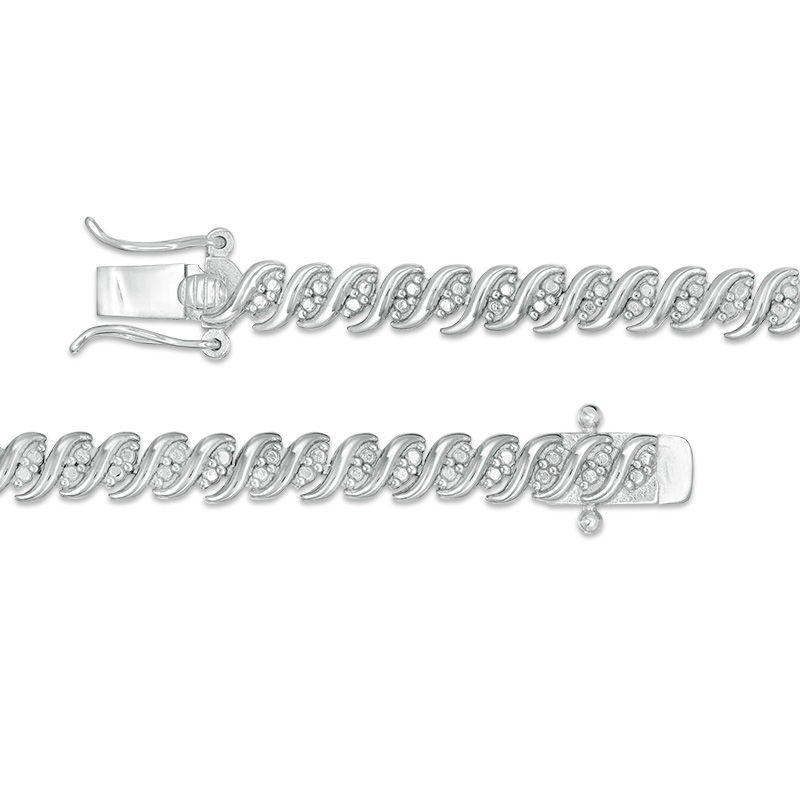 2 CT. T.W. Diamond Tennis Necklace in 