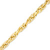 Thumbnail Image 1 of Made in Italy Men's Tangled Link Chain Bracelet in 14K Gold - 8.5"