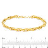 Thumbnail Image 2 of Made in Italy Men's Tangled Link Chain Bracelet in 14K Gold - 8.5"