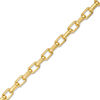 Thumbnail Image 1 of Made in Italy 4.0mm Square Link Bracelet in 14K Gold - 8.5"