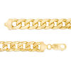 Thumbnail Image 2 of Made in Italy Men's Curb Chain ID Bracelet in 14K Gold - 8.5"